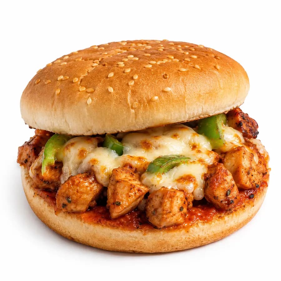 Chicken Pizza Burger