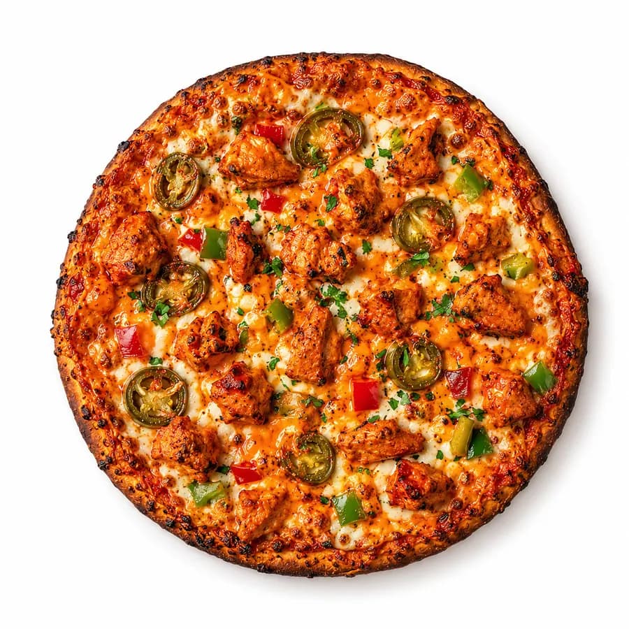 Butter Chicken Pizza