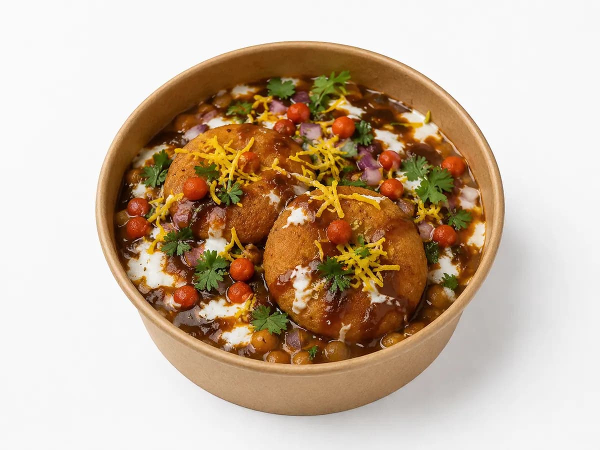 Aloo Tikki Chaat