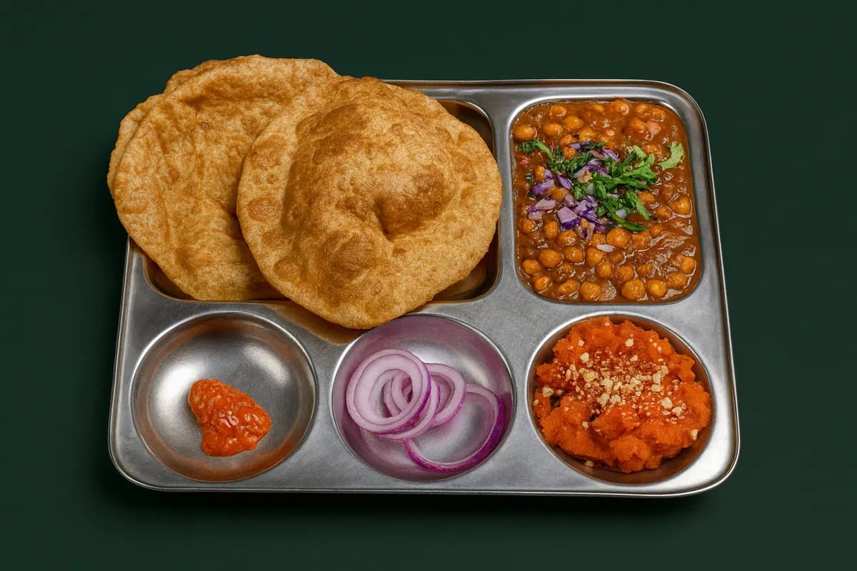 Halwa Chana Puri